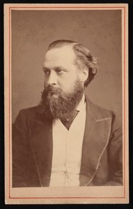 Porträtt av Dr Henry Maudsley 1835-1918, mellan 1873 och 1876.