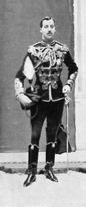 Prins Albert Victor, hertig av Clarence och Avondale, c1890-talet.