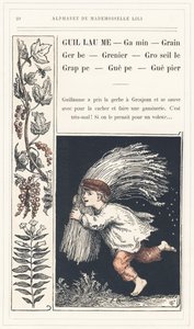 Guillaume, Kid, Grain, Spray, Currant, Grappe, Guepe, Guepier, sidan 20 - Alfabetet av Mademoiselle Lili, av L. Froelich och av en pappa (Hetzel själv). Bibliotheque  Magasin d