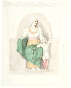 Frigga med Gersimi av Lorenz Frølich