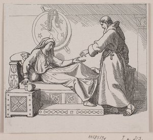 Illustration till "Svend Tveskægs tåg till England och slaget vid Svold" av Lorenz Frølich