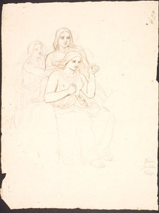 Nana, Balder och Frigga av Lorenz Frølich