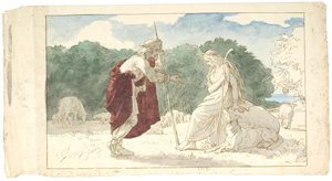 Othar och Gyrithe av Lorenz Frølich