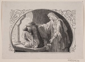 Shejken och hans dotter av Valdemar Thisted av Lorenz Frølich