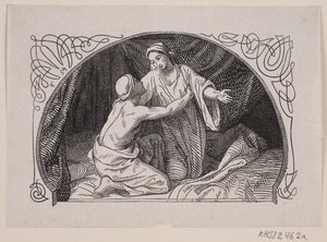 Shejken och hans dotter av Valdemar Thisted av Lorenz Frølich