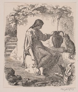 Titelbild till Waldemar Thisteds "Sirenernas ö" av Lorenz Frølich
