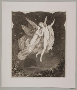 Illustration nr 20 till ”L’Amour et Psyché” av Lorenz Frølich