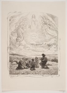 Illustration till ”Söndagsbönen” av Lorenz Frølich