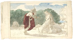 Othar och Gyrithe av Lorenz Frølich