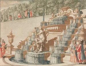 The Cascade of Galathea, på västra sidan av Groote Tuin