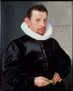 Porträtt av en ung herre som bär en ruff, 1587