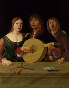 En konsert, c. 1490