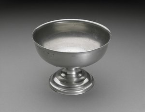 Skål, c. 1838-1842 (tenn) av Lorenzo L. Williams