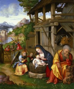 Kristi födelse. Omkring 1515