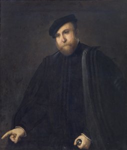 Porträtt av gentleman av Lorenzo Lotto