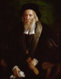 Porträtt av en gentleman, sägs vara Sebastian Cabot (ca 1475-1557)