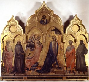 Bebådelsen. av Lorenzo Monaco