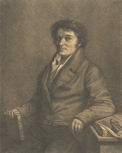 Aloys Senefelder (porträtt efter) av Lorenzo Quaglio