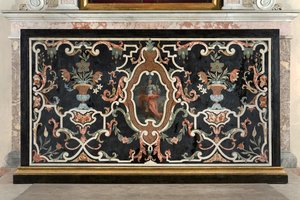 Antepedium tillägnad Saint Charles av Lorenzo Retti