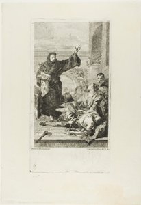 Miraklet av Sankt Antonius av Padua av Lorenzo Tiepolo