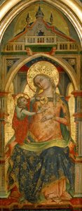 Madonna och barn, 1372.