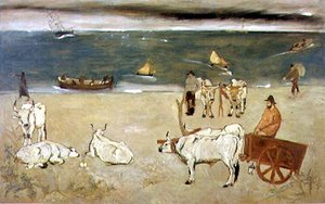 Georgica (olja på panel)