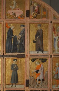 Dörrar till relikvieskrinet från Santa Maria della Scala