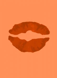 Ljuvt orange läppar av Lori Ann Folz
