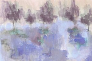 Tree Park 2 Periwinkle Blue