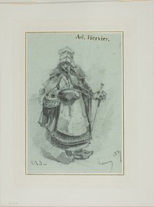 Bondekvinna av Louis Adolphe Hervier