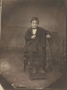 Porträtt av en ung pojke, ca. 1848. av Louis Adolphe Humbert de Molard