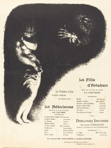 Artabans dotter, Nebulosan, okänd dialog, 1896. av Louis Anquetin