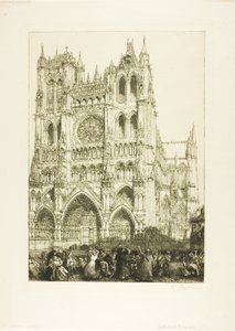 Katedralen i Amiens av Louis Auguste Lepère