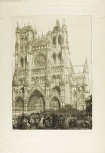 Katedralen i Amiens av Louis Auguste Lepère
