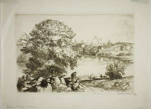 Angers, sjön Saint-Nicolas