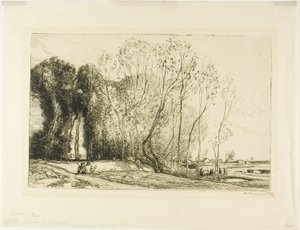 Vacker höstmorgon av Louis Auguste Lepère
