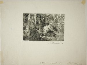Samling liljekonvalj av Louis Auguste Lepère