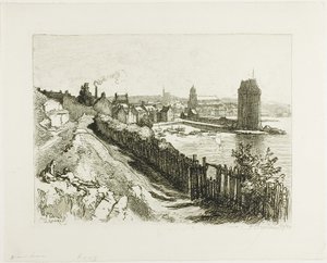 Saint-Servan av Louis Auguste Lepère