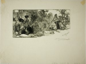 Kolbrännarna av Louis Auguste Lepère