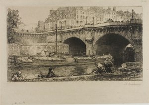 Pont-Neuf av Louis Auguste Lepère