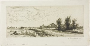 Den lilla koherden av Louis Auguste Lepère