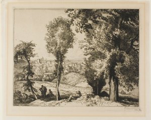 Till Gentilly av Louis Auguste Lepère
