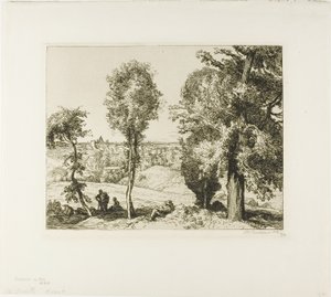 Till Gentilly av Louis Auguste Lepère