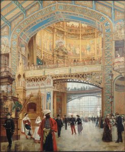 Galerie des machines på världsutställningen i Paris 1889, 1890.