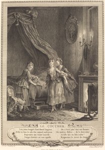 Sovdags av Louis Bosse after Sigmund Freudenberger