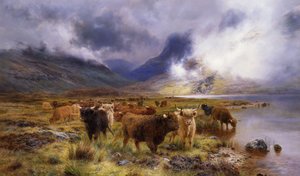 Genom Glencoe på väg till Tay, 1899