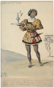 Svart slav av Louis Boulanger