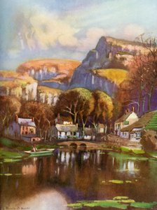 Cheddar Gorge, Somerset, 1924-1926. av Louis Burleigh Bruhl