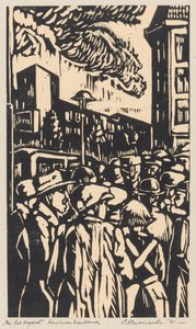 Efter olyckan (originaltitel på objektet) av Louis Cardinaals (signed by artist)