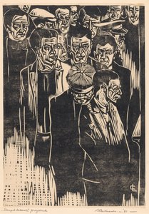 Stempellokaal (originaltitel på objekt) av Louis Cardinaals (signed by artist)